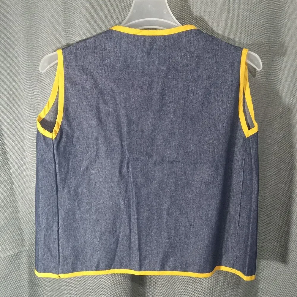 Royal Ambassadors Baptist Boy Scouts Denim Vest Costume Vintage Lad Patch